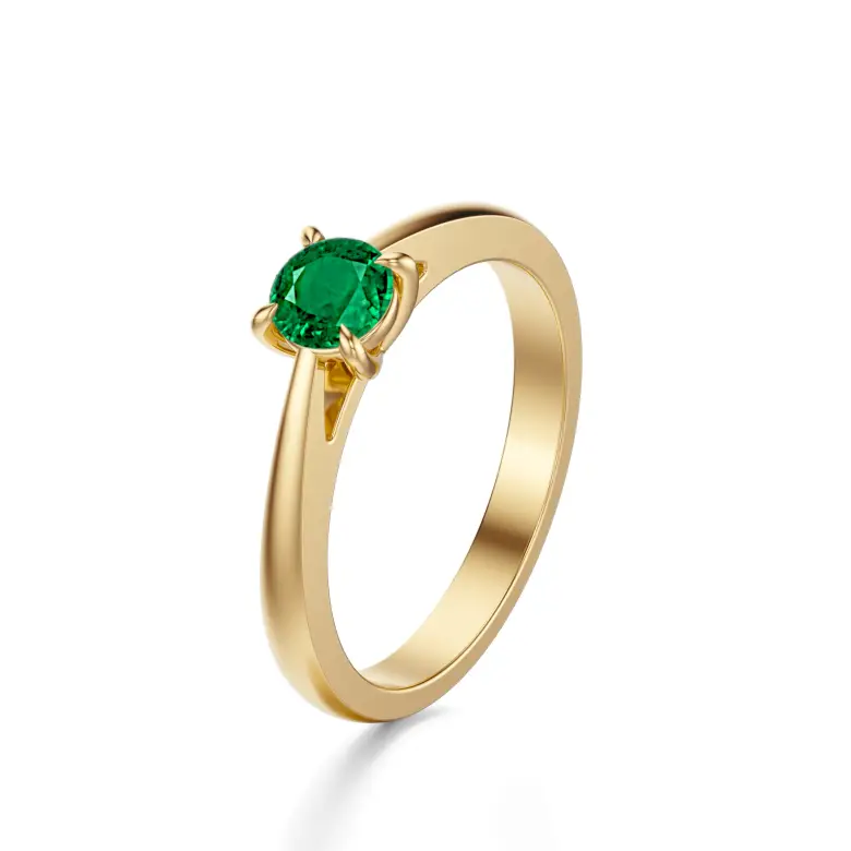 Minimalistyczny pierścionek zaręczynowy AJPZ_009 Minimalistyczny pierścionek zaręczynowy AJPZ_009